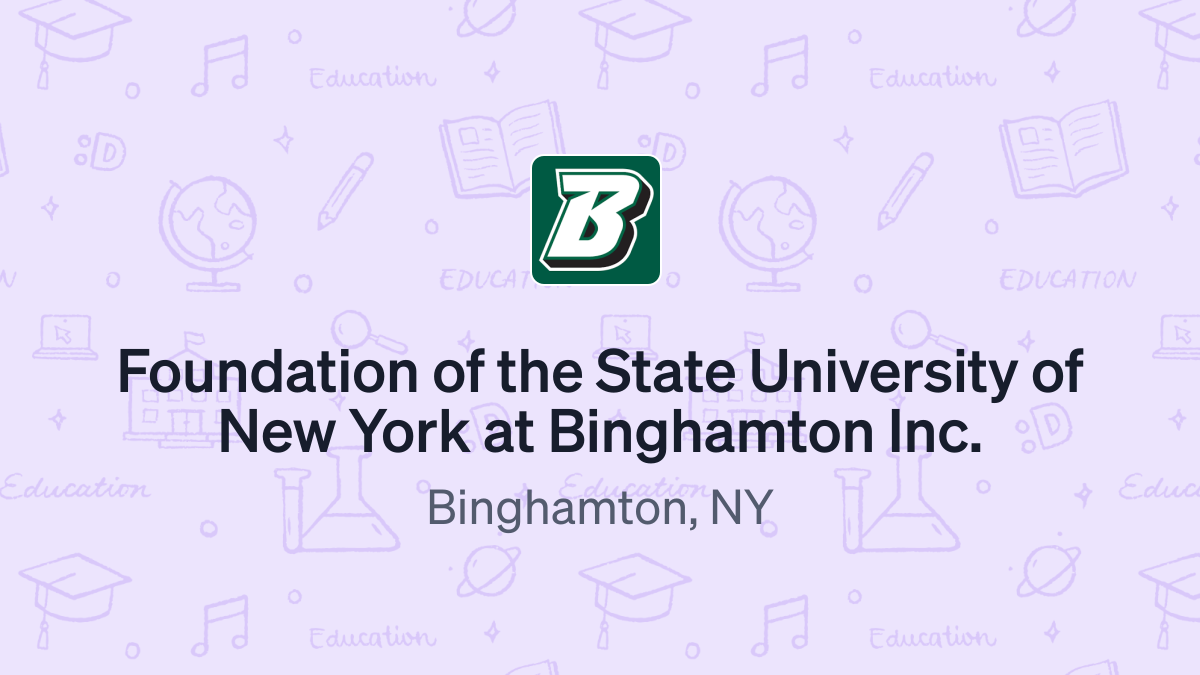 foundation of the state university of new york at binghamton inc